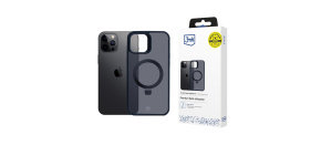 3mk ochranný kryt Smoke Case Mag&Stand pro Apple iPhone 12 Pro Max