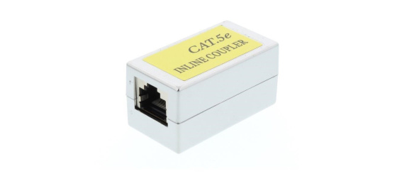 Spojka UTP RJ45, Cat5E, 8p8c