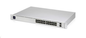 UBNT UniFi Switch USW-Pro-24-POE Gen2 [24xGigabit, 400W PoE+ 802.3at/af/bt, 2xSFP+, 88Gbps] - poškozený obal