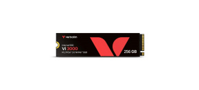 VERBATIM SSD Vi3000 Internal PCIe NVMe M.2 SSD 256GB , W 1300/ R 3300 MB/s