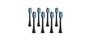 TrueLife SonicBrush Clean-series heads Whiten black 8 pack TrueLife SonicBrush Clean-series heads Whiten black 8 pack