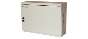 XtendLan 19" nástěnný vertikální rozvaděč 3U 540x180, plné dveře, šedý XtendLan 19" nástěnný vertikální rozvaděč 3U 540x180, plné dveře, šedý