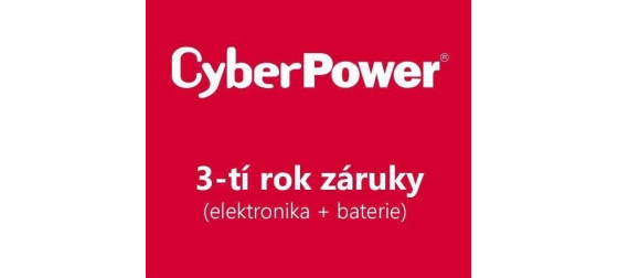 CyberPower 3. rok záruky pro PR3000ERTXL2U