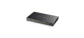 Zyxel GS2220-50HP 50-port L2 Managed Gigabit PoE Switch, 44x gigabit RJ45, 4x gigabit RJ45/SFP, 2x SFP, PoE 375W Zyxel GS2220-50HP 50-port L2 Managed Gigabit PoE Switch, 44x gigabit RJ45, 4x gigabit RJ45/SFP, 2x SFP, PoE 375W