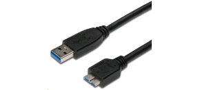 PREMIUMCORD Kabel USB 3.0 A - Micro B 3m, propojovací (M/M) PREMIUMCORD Kabel USB 3.0 A - Micro B 3m, propojovací (M/M)