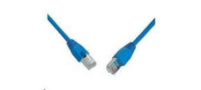 Solarix Patch kabel CAT5E SFTP PVC 2m modrý snag-proof C5E-315BU-2MB