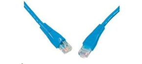 Solarix Patch kabel CAT5E UTP PVC 3m modrý snag-proof C5E-114BU-3MB