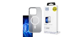 3mk ochranný kryt Frosty MagCase White pro Apple iPhone 16E 3mk ochranný kryt Frosty MagCase White pro Apple iPhone 16E