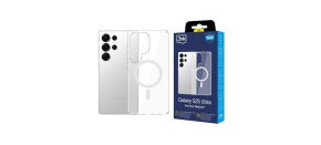 3mk ochranný kryt EverClear Magcase pro Samsung Galaxy S25 Ultra