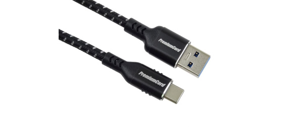 PREMIUMCORD Kabel USB-C na USB 3.0, 5Gbit/s, 1m