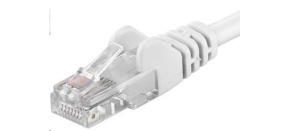 PremiumCord Patch kabel UTP RJ45-RJ45 CAT6 3m bílá