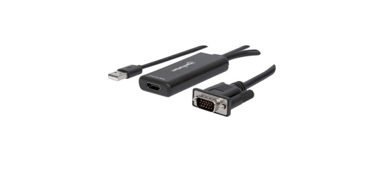 MANHATTAN Převodník z VGA a USB na HDMI