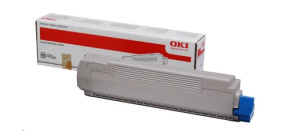 OKI toner do MC861<>br> <b>Kapacita:</b>10 000 str. při 5% krytí. OKI toner do MC861<>br> <b>Kapacita:</b>10 000 str. při 5% krytí.