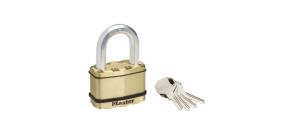Master Lock Mosazný visací zámek -  Excell - 64mm