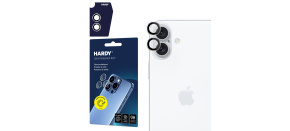 3mk Hardy Lens Protection Pro pro iPhone 16/16 Plus, Transparent
