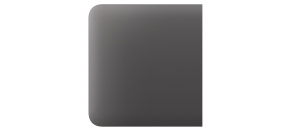 Ajax  SideButton (1-gang/2-way) - Boční tlačítko, šedá