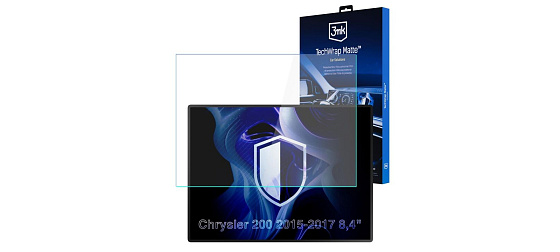 Chrysler 200 2015-2017 8,4" 3mk BladeShield Center Display