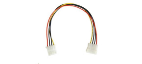 PREMIUMCORD Prodlužovací kabel napájecí interní 5,25" molex 37cm PREMIUMCORD Prodlužovací kabel napájecí interní 5,25" molex 37cm