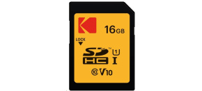 Kodak paměťová SD karta 16GB UHS-I U1 V10 Premium Kodak paměťová SD karta 16GB UHS-I U1 V10 Premium