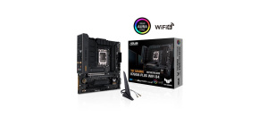 ASUS MB Sc LGA1700 TUF GAMING B760M-PLUS WIFI D4, Intel B760, 4xDDR4, 1xDP, 1xHDMI, WI-FI, mATX ASUS MB Sc LGA1700 TUF GAMING B760M-PLUS WIFI D4, Intel B760, 4xDDR4, 1xDP, 1xHDMI, WI-FI, mATX