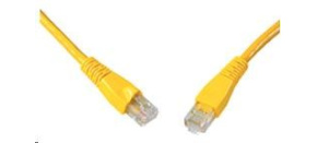 Solarix Patch kabel CAT6 UTP PVC 2m žlutý snag-proof C6-114YE-2MB