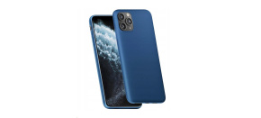 3mk ochranný kryt Matt Case pro Apple iPhone 12 Mini, blueberry