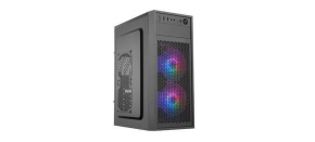 BAZAR - EUROCASE skříň ML N6-530B, Midi Tower, 2x USB 3.0, 2x audio, bez zdroje - Poškozený obal (Komplet)