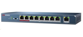 HIKVISION DS-3E0109P-E/M(B), 9x 10/100Mbit, 8x 802.3at PoE typ A 30W HIKVISION DS-3E0109P-E/M(B), 9x 10/100Mbit, 8x 802.3at PoE typ A 30W