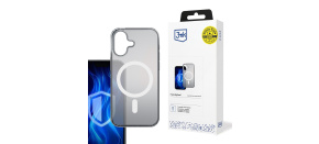 3mk ochranný kryt Frosty MagCase White pro Apple iPhone 16 3mk ochranný kryt Frosty MagCase White pro Apple iPhone 16