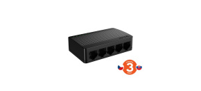 Tenda SG105M 5-portový Gigabit Ethernet Switch, 10/100/1000Mbps, Plast, Desktop Tenda SG105M 5-portový Gigabit Ethernet Switch, 10/100/1000Mbps, Plast, Desktop