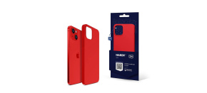3mk ochranný kryt HARDY Silicone MagCase pro Apple iPhone 13, Red
