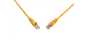 Solarix Patch kabel CAT5E UTP PVC 2m žlutý snag-proof C5E-114YE-2MB