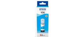 EPSON ink bar 106 EcoTank Cyan ink bottle