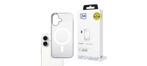 3mk ochranný kryt Frosty MagCase White pro Apple iPhone 17 3mk ochranný kryt Frosty MagCase White pro Apple iPhone 17