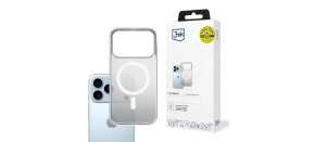 3mk ochranný kryt Frosty MagCase White pro Apple iPhone 17 Pro