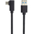 PremiumCord KU31CZ2BK – 2m USB-C na USB-A kabel s 90° konektorem a podporou USB 3.0
