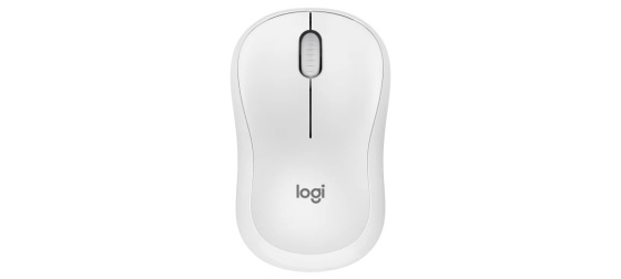 Logitech myš M240 Tichá bezdrátová myš, bílá, EMEA
