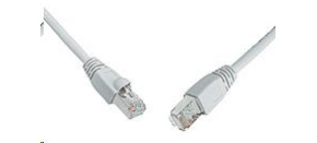 Solarix Patch kabel CAT5E SFTP PVC 20m šedý snag-proof C5E-315GY-20MB