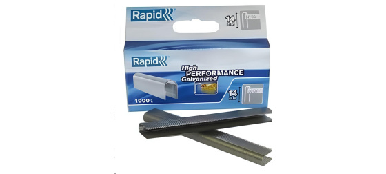 RAPID sponky 36-14 – pozink (1000 ks)