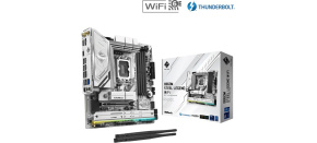 ASRock MB Sc LGA1851 B860M Steel Legend WiFi, Intel B860, 4xDDR5, 1xThunderbolt, 1xDP, 1xHDMI, WiFi, mATX ASRock MB Sc LGA1851 B860M Steel Legend WiFi, Intel B860, 4xDDR5, 1xThunderbolt, 1xDP, 1xHDMI, WiFi, mATX