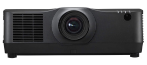 NEC projektor PA804UL- BK, 1920x1200, 7500ANSI, 3000000:1, 3D, HDMI / DP / VGA / LAN, Volitelné objektivy, Černý