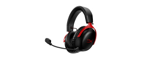 HyperX Cloud III Wireless BLK/RED GAM HEADSET - Sluchátka k PC