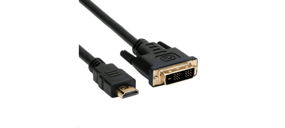 C-TECH kabel HDMI-DVI, M/M, 1,8m