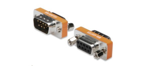 PREMIUMCORD Redukce sériový port 9M / 9F, null modem ( překřížené zapojení )