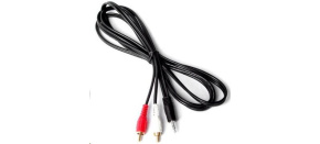 PREMIUMCORD Kabel Jack 2.5mm stereo - 2x Cinch M 2m