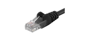 PremiumCord Patch kabel UTP RJ45-RJ45 CAT6 1,5m černá PremiumCord Patch kabel UTP RJ45-RJ45 CAT6 1,5m černá