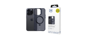 3mk ochranný kryt Smoke Case Mag&Stand pro Apple iPhone 16E