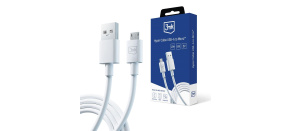 3mk datový kabel - Hyper Cable A to Micro 1.2m 5V 2,4A, bílá 3mk datový kabel - Hyper Cable A to Micro 1.2m 5V 2,4A, bílá