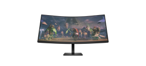 LCD HP OMEN 34c; curved VA 34" 86,4 cm; WQHD 3440x1440; 1ms; 165 Hz; 400 nits;2xHDMI;DP;VESA