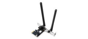MERCUSYS MA86XE WiFi6E PCIe adapter (AXE5400,2,4GHz/5GHz/6GHz,Bluetooth5.3)